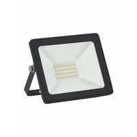 Refletor Led Slim 20w 3000k Preto Taschibra