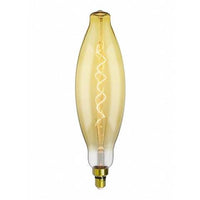 Lâmpada Led Filamento Giant Elipse Taschibra Bivolt Âmbar