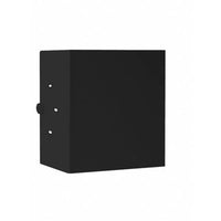 Arandela Taschibra Shine Quadrada 1xG9 Preta Fosca