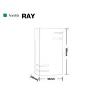 Arandela Taschibra Ray LED 10W 2700K Branco
