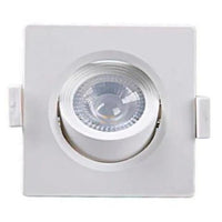 Spot Led Quadrado Brasilux Mr16 5w 3000k