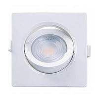 Spot Embutir Quadrado Led Par20 7w 6500k Brasilux