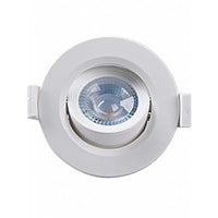 Spot De Embutir Redondo Led 5w 3000k Brasilux
