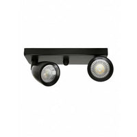 Spot Taschibra Direct Linear Led Mr16 2x4w 3000k Preto Brasilux