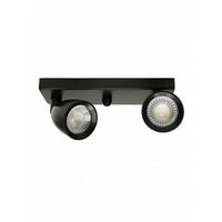 Spot Taschibra Direct Linear Led Mr16 2x4w 3000k Preto Brasilux