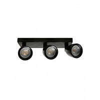 Spot Taschibra Direct Linear Led Mr16 3x4w 3000k Preto Brasilux
