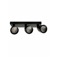 Spot Taschibra Direct Linear Led Mr16 3x4w 3000k Preto Brasilux