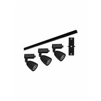 Kit Trilho Taschibra Direct Led 3000k Preto 101cm Brasilux