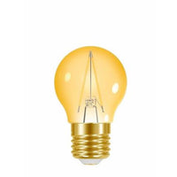 Lampada Filamento Vintage Globo G45 Ambar Taschibra