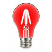 Lampada Led Filamcolor A60 Autovolt Vermelha Taschibra