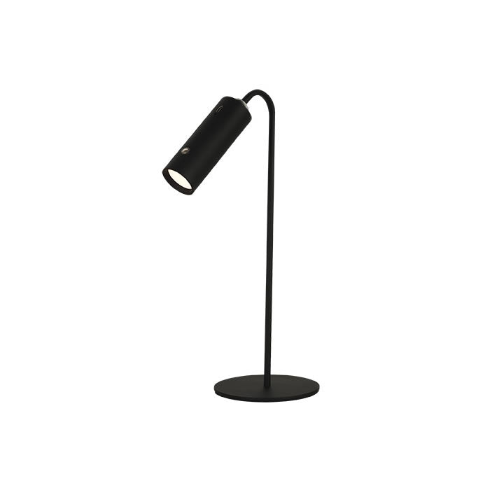 Luminária De Mesa Led Taschibra Ion Recarregável Preta