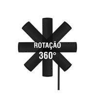 Luminária De Mesa Led Taschibra Ion Recarregável Preta
