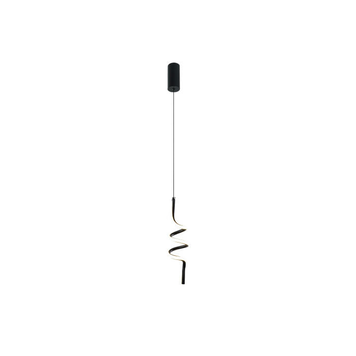 Pendente Led Taschibra Deli 10w 3000k Preto Brasilux