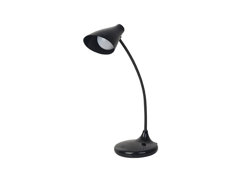 LUMINARIA DE MESA LED TASCHIBRA SPLAY RECARREGAVEL PRETO