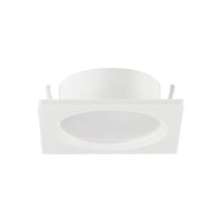 Kit 2 Spots Led Quadrado Taschibra Pmoveis 2w 3000k Branco Brasilux
