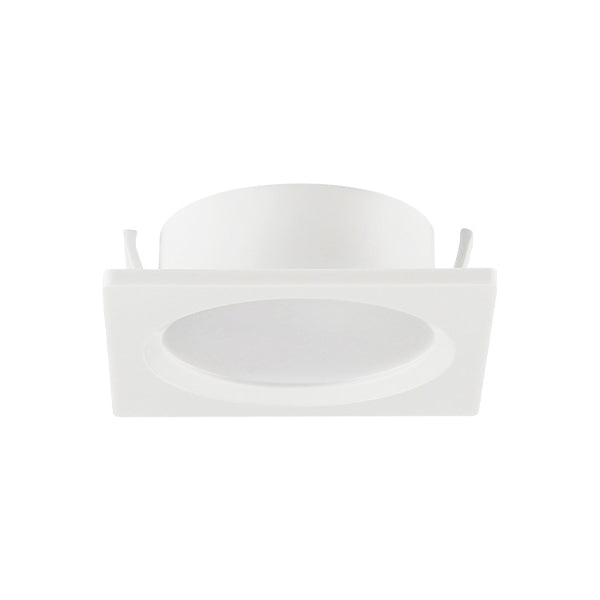 Kit 2 Spots Led Quadrado Taschibra Pmoveis 2w 3000k Branco Brasilux