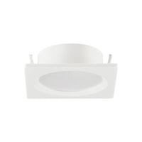 Kit 2 Spots Led Quadrado Taschibra Pmoveis 2w 3000k Branco Brasilux