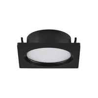 Kit 2 Spot Led Quadrado 2w 3000k Brasilux Cabinet Preto