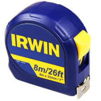 Trena Retrátil Irwin 8m X 25mm Com Trava Emborrachada