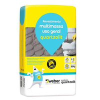 Argamassa Colante Quartzolit Multimassa Uso Geral 20kg