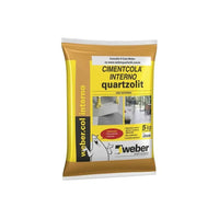 Argamassa Colante Aci Quartzolit Interna Cinza 5kg