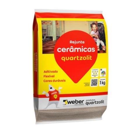 Rejunte Flex Quartzolit Caramelo 1kg