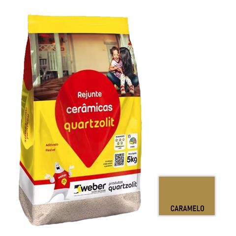 REJUNTE QUARTZOLIT CARAMELO 5KG