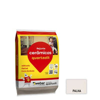 Rejunte Flex Quartzolit Palha 1kg