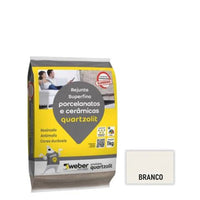 Rejunte Quartzolit Para Porcelanato Branco 1kg