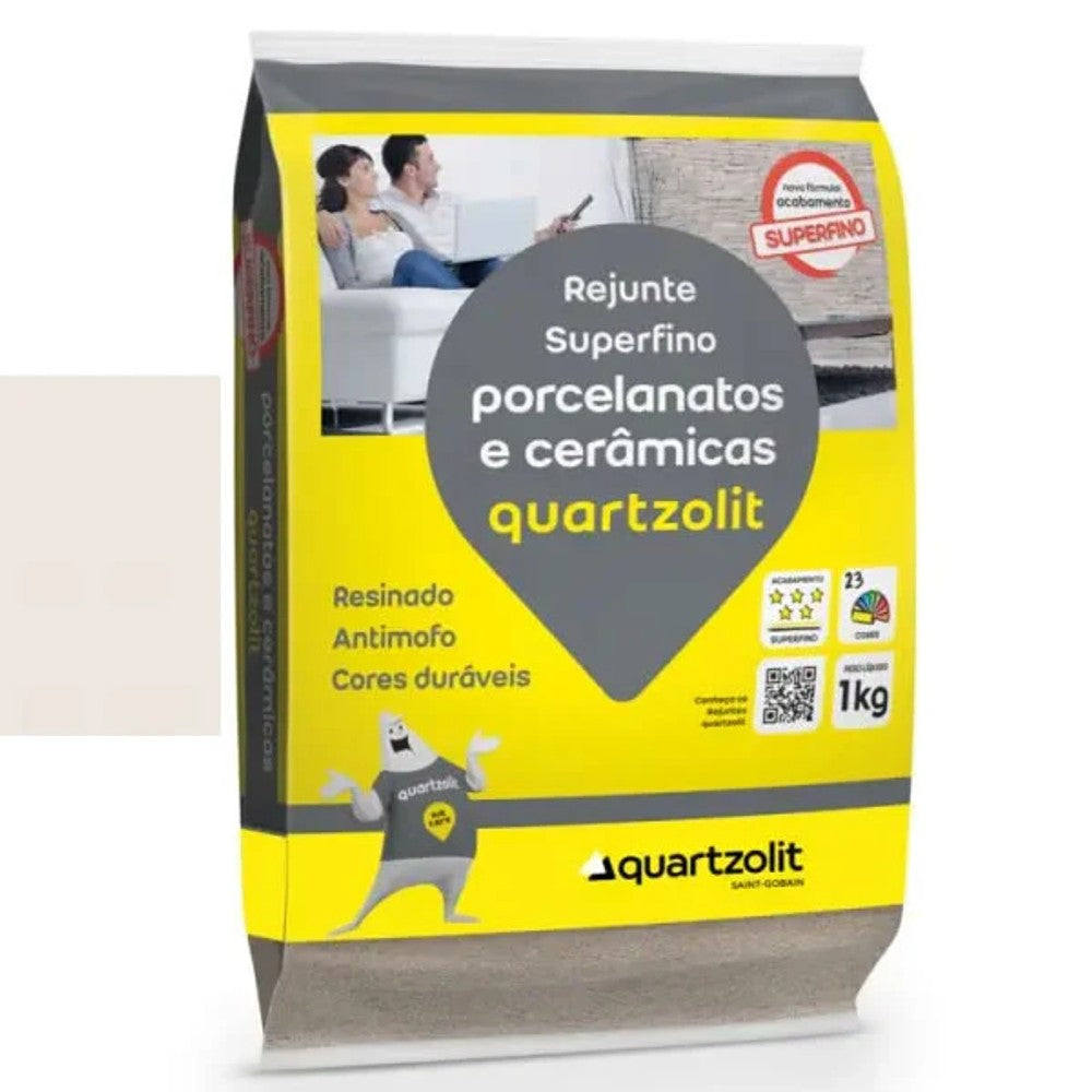 Rejunte Quartzolit Para Porcelanato Palha 1kg