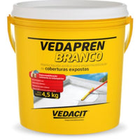 Impermeabilizante Vedapren Branco Vedacit 4,5kg