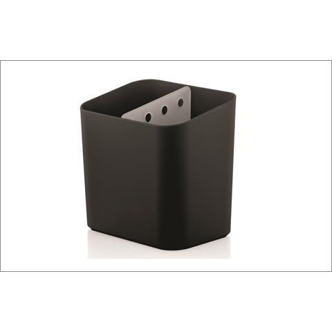 Escorredor De Talheres Trium Preto Martiplast