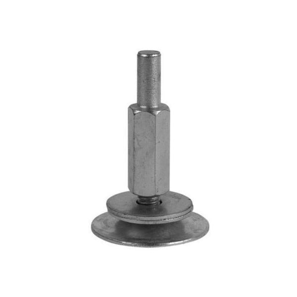 Adaptador Para Furadeira Com Disco De Borracha Max 4 1/2 A 7 Pol