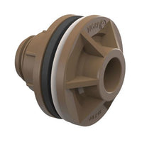 Adaptador Com Flange Para Caixa D'água Krona 40mm X 114mm