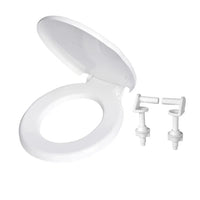 Assento Sanitário Oval Premier Krona Branco Com Tampa