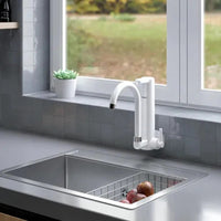 Torneira de Parede Viqua com Purificador Lagune Vitali Bica Móvel Branco
