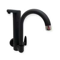 Torneira de Parede com Purificador Viqua Allure Vitalite Bica Móvel Preto Fosco