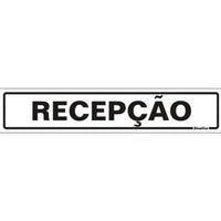 Placa De Poliestireno Para Recepção Amanda Silva 25x5cm