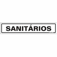 Placa De Poliestireno Sanitários 5x25cm Amanda Silva