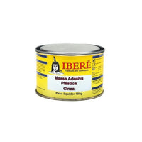 Massa Plástica Ibere Cinza 400g