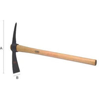 Picareta Alvião Com Cabo De Madeira 130cm Paraboni