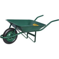 Carrinho De Mão Paraboni 46l 80kg Com Pneu E Câmara Verde