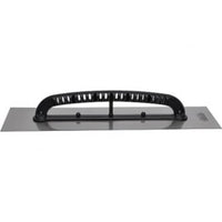 Desempenadeira De Aço Lisa 12x48cm Cabo Plástico Paraboni