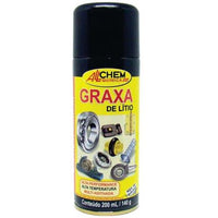 Graxa De Lítio Spray Allchem 200ml 130g