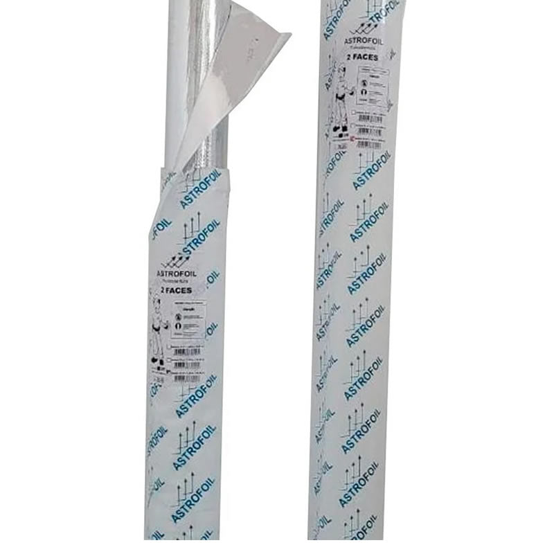 MANTA TERMICA ASTROFOIL DUPLA FACE ROLO 10M2