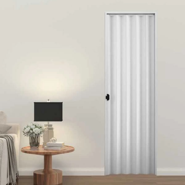 Porta Sanfonada Pvc Bianchini 70cm X 120cm Cinza