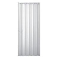 Porta Sanfonada De Pvc Branca 80cm X 210cm Bianchini