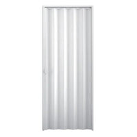 Porta Sanfonada De Pvc Branca 80cm X 210cm Bianchini