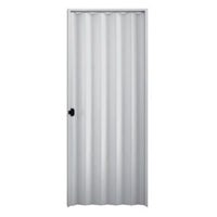 Porta Sanfonada de PVC Sanfplasbil 80 cm x 120 cm Cinza