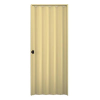 Porta Sanfonada de PVC Sanfplasbil 80 cm x 210 cm Areia